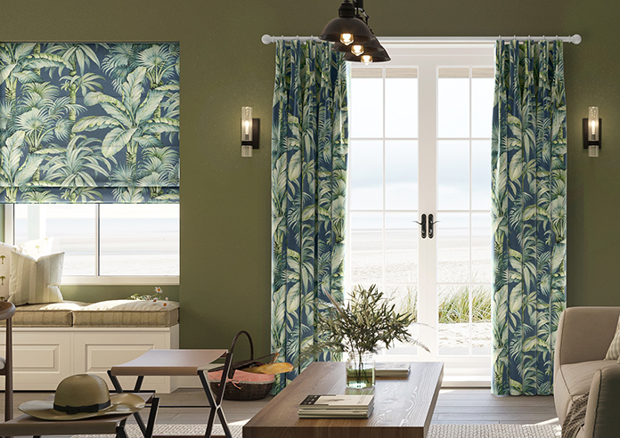 Tripura, Sea Grove - Made to Measure Curtain - Image 3